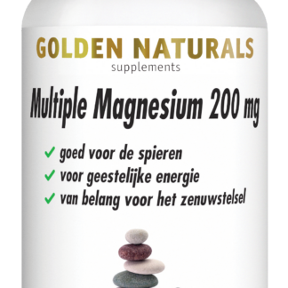 Multiple Magnesium 200 mg (60 veganistische tabletten)
