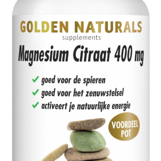 Magnesium Citraat 400 mg (180 veganistische tabletten)