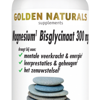 Magnesium Bisglycinaat 300 mg (60 veganistische tabletten)