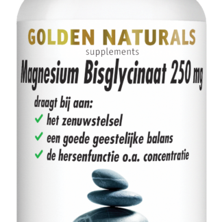 Magnesium Bisglycinaat 250 mg (60 veganistische capsules)