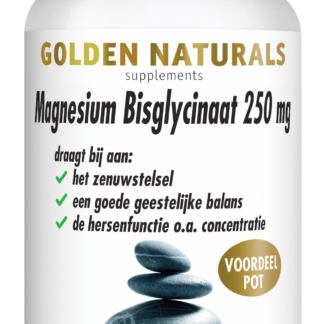 Magnesium Bisglycinaat 250 mg (180 veganistische capsules)