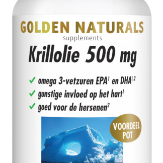 Krillolie 500 mg (180 softgel capsules)