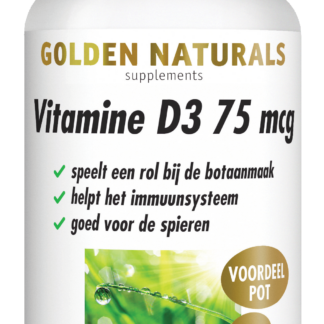 Vitamine D3 75 mcg (360 softgel capsules)