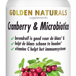 Cranberry & Microbiotica (60 veganistische maagsapresistente capsules)
