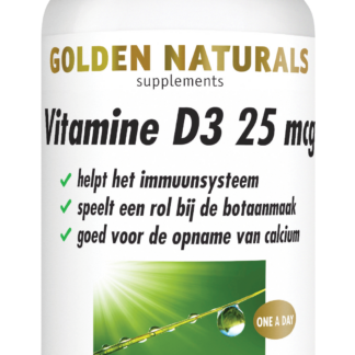 Vitamine D3 25 mcg (120 softgel capsules)