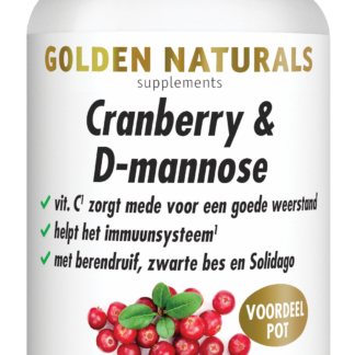 Cranberry & D-mannose (300 veganistische tabletten)
