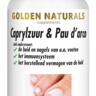 Caprylzuur & Pau d'arco met probiotica (60 vegetarische capsules)