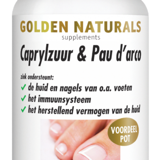 Caprylzuur & Pau d'arco met probiotica (180 vegetarische capsules)