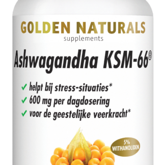 Ashwagandha KSM-66 (120 vegetarische capsules)