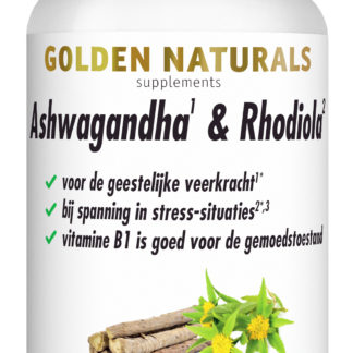Ashwagandha & Rhodiola (120 vegetarische capsules)