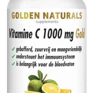 Vitamine C 1000 mg Gold (60 veganistische tabletten)