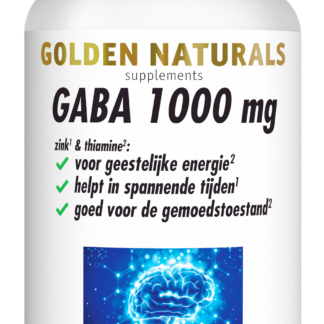 GABA 1000 mg (120 veganistische tabletten)