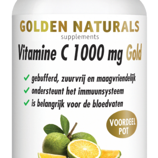 Vitamine C 1000 mg Gold (180 veganistische tabletten)