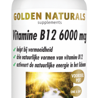 Vitamine B12 6000 mcg (180 veganistische zuigtabletten)