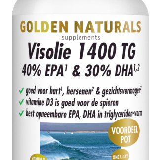 Visolie 1400 TG 40% EPA & 30% DHA (120 softgel capsules)