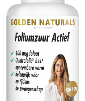 Foliumzuur Actief (90 veganistische tabletten)