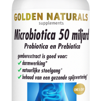 Microbiotica 50 miljard (30 veganistische maagsapresistente capsules)