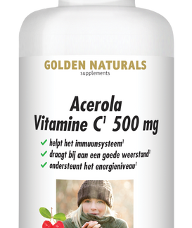Acerola Vitamine C 500 mg (100 veganistische zuigtabletten)
