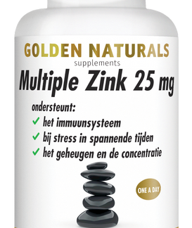 Multiple Zink 25 mg (90 veganistische tabletten)