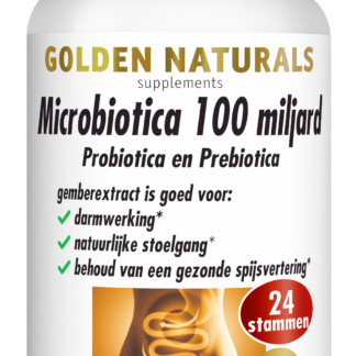 Microbiotica 100 miljard (45 veganistische maagsapresistente capsules)