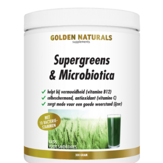 Supergreens & Probiotica (300 gram poeder)